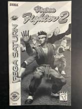 VIRTUA FIGHTER 2 - SEGA SATURN - MANUEL SEULEMENT