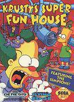 KRUSTY'S SUPER FUN HOUSE - POCHETTE, BOITIER ET LIVRET SEULEMENT