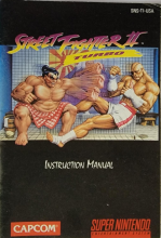 STREET FIGHTER II TURBO - SUPER NINTENDO - MANUEL SEULEMENT