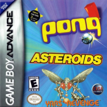 PONG / ASTEROIDS / YARS' REVENGE - GBA