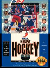 NHLPA HOCKEY '93 - POCHETTE ET BOITIER SEULEMENT