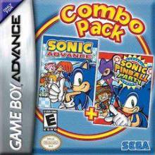 SONIC ADVANCE & SONIC PINBALL PARTY - GAMEBOY ADVANCE - GAME MANUAL ONLY