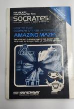 AMAZING MAZES - SOCRATES - GAME MANUAL ONLY