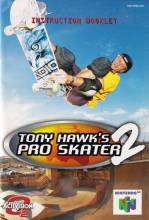 TONY HAWK'S PRO SKATER 2 - NINTENDO 64 - MANUEL SEULEMENT