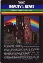 BEAUTY & THE BEAST - INTELLIVISION - GAME MANUAL ONLY