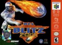 NFL BLITZ 2001 - BOITE ET LIVRET SEULEMENT