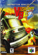 VIGILANTE 8 2ND OFFENSE - NINTENDO 64 - INSTRUCTION BOOKLET ONLY