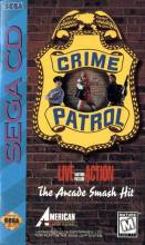 CRIME PATROL - SEGA CD - GAME MANUAL ONLY