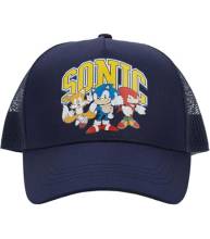 CASQUETTE BLEUE FONCE SONIC & SES AMIS
