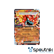 HEARTFLAME MASK OGERPON EX 040/167 - TWILIGHT MASQUERADE STAMPED