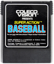 SUPER-ACTION BASEBALL - COLECOVISION