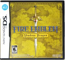 FIRE EMBLEM SHADOW DRAGON - POCHETTE, BOITIER ET LIVRET SEULEMENT