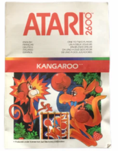KANGAROO - ATARI 2600 - MANUEL SEULEMENT