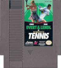 EVERT & LENDL IN TOP PLAYERS TENNIS - NES