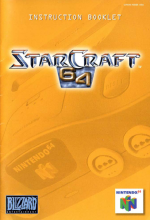 STARCRAFT 64 - NINTENDO 64 - MANUEL SEULEMENT