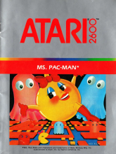 MS. PAC-MAN - ATARI 2600 - MANUEL SEULEMENT