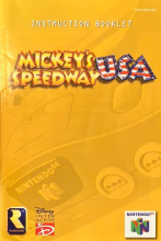 MICKEY'S SPEEDWAY USA - NINTENDO 64 - MANUEL SEULEMENT