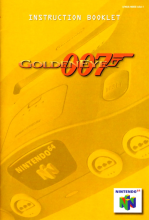 007 GOLDENEYE - NINTENDO 64 - MANUEL SEULEMENT