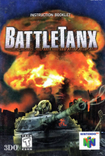 BATTLE TANX - NINTENDO 64 - INSTRUCTION BOOKLET ONLY
