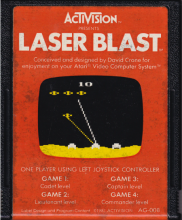 LASER BLAST - ATARI