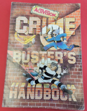 CRIME BUSTER'S HANDBOOK - ACTIVISION - GAME MANUAL ONLY