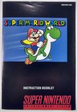 SUPER MARIO WORLD - SUPER NINTENDO - MANUEL SEULEMENT
