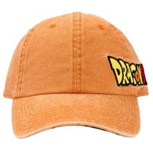 ORANGE CAP WITH DRAGON BALL Z LOGO
