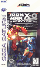 IRON MAN X-O MANOWAR IN HEAVY METAL - SEGA SATURN - MANUEL SEULEMENT