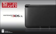 CONSOLE NINTENDO 3DS XL NOIRE - BOITE ET MANUEL SEULEMENT