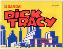 DICK TRACY - NINTENDO NES - GAME MANUAL ONLY