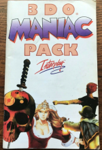 3DO MANIAXC PACK - 3DO - GAME MANUAL ONLY