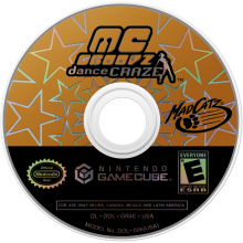 MC GROOVZ DANCE CRAZE - GAMECUBE