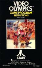 VIDEO OLYMPICS - ATARI 2600 - GAME MANUAL ONLY