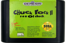 CHUCK ROCK II SON OF CHUCK - SEGA GENESIS