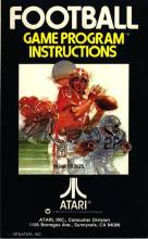 FOOTBALL - ATARI 2600 - GAME MANUAL ONLY
