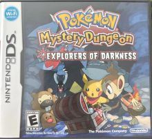 POK�MON MYSTERY DUNGEON EXPLORERS OF DARKNESS - POCHETTE, BOITIER ET LIVRET SEULEMENT