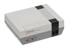 NINTENDO NES CONSOLE + MARIO BROS. & DUCK HUNT GAME