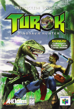 TUROK DINOSAUR HUNTER - NINTENDO 64 - INSTRUCTION BOOKLET ONLY