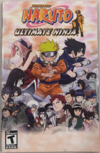 NARUTO ULTIMATE NINJA - PLAYSTATION 2 - MANUEL SEULEMENT