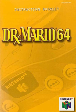 DR. MARIO 64 - NINTENDO 64 - INSTRUCTION BOOKLET ONLY