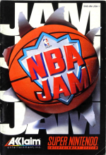 NBA JAM - SUPER NINTENDO - GAME MANUAL ONLY