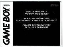 CONSOLE NINTENDO GAMEBOY - MANUEL SEULEMENT