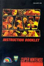 WWF RAW - SUPER NINTENDO - MANUEL SEULEMENT