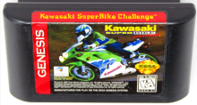 KAWASAKI  SUPER BIKE CHALLENGE - SEGA GENESIS