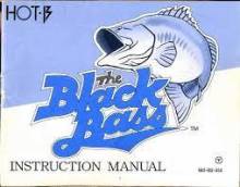 THE BLACK BASS - NINTENDO NES - MANUEL SEULEMENT