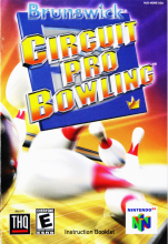 BRUNSWICK CIRCUIT PRO BOWLING - NINTENDO 64 - MANUEL SEULEMENT