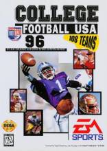 COLLEGE FOOTBALL USA 96 - GAME ART AND CASE ONLY