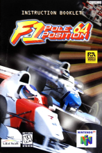 F1 POLE POSITION 64 - NINTENDO 64 - INSTRUCTION BOOKLET ONLY