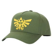 CASQUETTE VERTE AVEC LE LOGO D'HYRULE