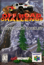 OFF-ROAD CHALLENGE - NINTENDO 64 - INSTRUCTION BOOKLET ONLY